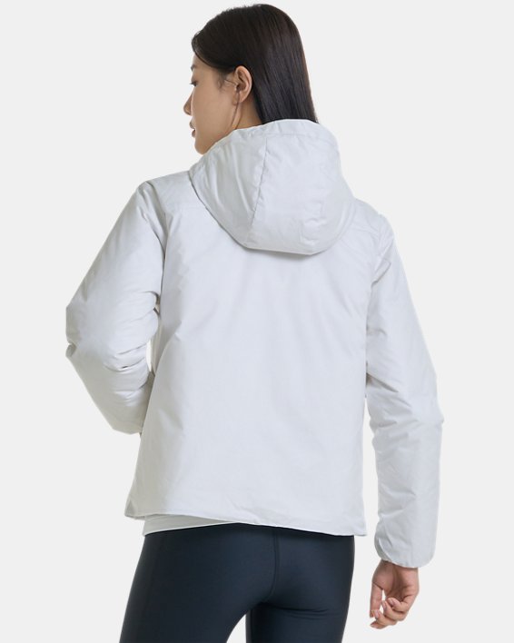 여성 ColdGear® Infrared 라이트웨이트 다운 재킷 in White image number 1